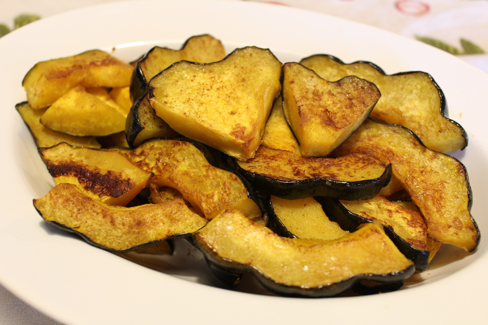 Roasted Acorn Squash Slices FASST Plan